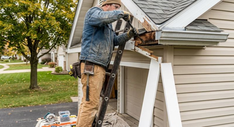 Rotted Fascia Repair in Olathe, KS