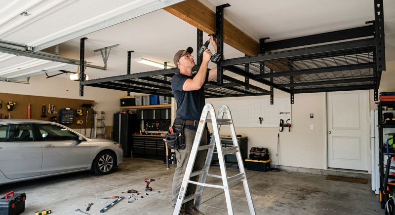Garage Shelves Installation in Loudoun County, VA