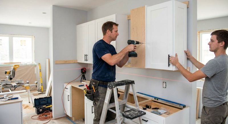 Vanity Cabinet Installation in Dayton, OH